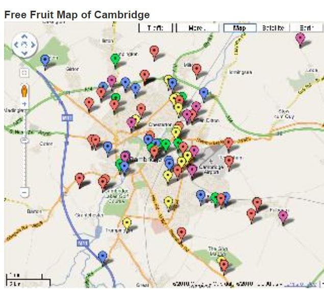 Free Fruit Map | Resilience Web
